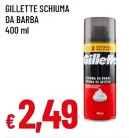 Famila Superstore Gillette schiuma da barba offerta