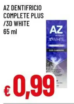 Famila Superstore Az dentifricio complete plus /3d white offerta
