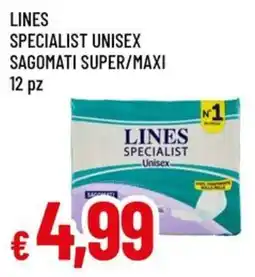 Famila Superstore Lines specialist unisex sagomati super/maxi offerta