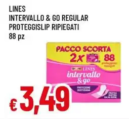 Famila Superstore Lines intervallo & go regular proteggislip ripiegati offerta