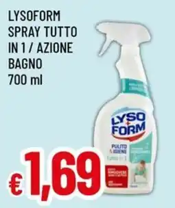 Famila Superstore Lysoform spray tutto in 1/ azione bagno offerta