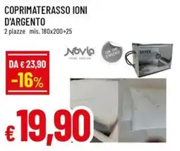 Famila Superstore Coprimaterasso ioni d'argento offerta