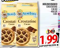 Il Genio Supermercato Mulino bianco crostatine cacao offerta