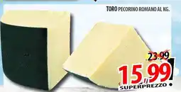 Il Genio Supermercato Toro pecorino romano offerta