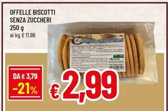 Famila OFFELLE BISCOTTI SENZA ZUCCHERI offerta