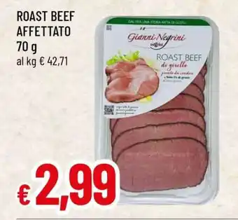 Famila ROAST BEEF AFFETTATO offerta