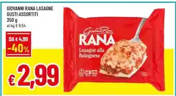 Famila GIOVANNI RANA LASAGNE GUSTI ASSORTITI offerta