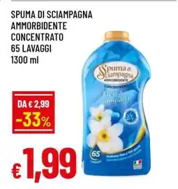 Famila SPUMA DI SCIAMPAGNA AMMORBIDENTE CONCENTRATO offerta