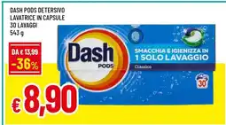 Famila Dash Pods Detersivo Lavatrice in Capsule offerta