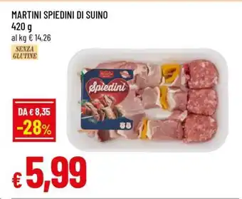 Famila MARTINI SPIEDINI DI SUINO offerta