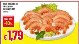 Famila Code di Gambero Argentino Decongelate offerta