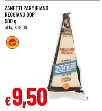 Famila Zanetti Parmigiano Reggiano DOP offerta