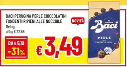 Famila BACI PERUGINA PERLE CIOCCOLATINI FONDENTI RIPIENI ALLE NOCCIOLE offerta