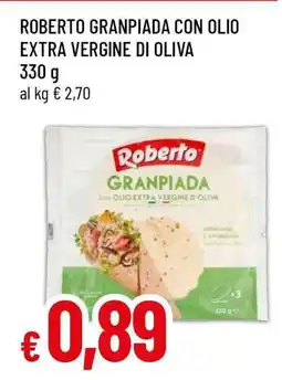 Famila ROBERTO GRANPIADA CON OLIO EXTRA VERGINE DI OLIVA offerta