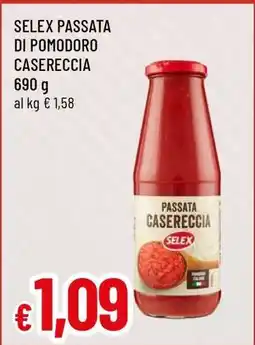 Famila SELEX passata di pomodoro Casereccia offerta
