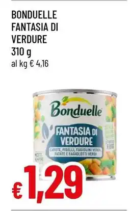 Famila BONDUELLE FANTASIA DI VERDURE offerta
