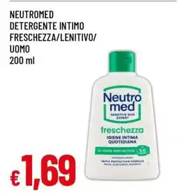 Famila NEUTROMED DETERGENTE INTIMO FRESCHEZZA/LENITIVO/UOMO offerta