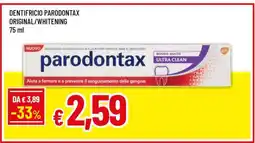 Famila DENTIFRICIO PARODONTAX ORIGINAL/WHITENING offerta