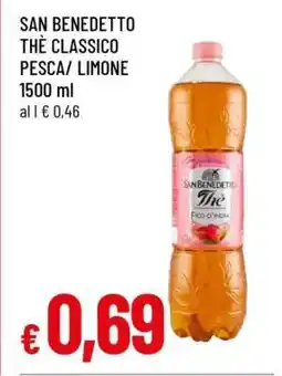 Famila SAN BENEDETTO THÈ CLASSICO PESCA/ LIMONE offerta