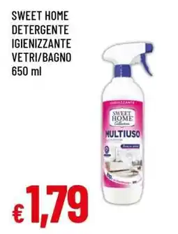 Famila SWEET HOME DETERGENTE IGIENIZZANTE VETRI/BAGNO offerta