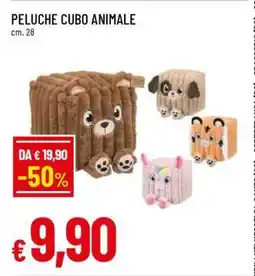 Famila PELUCHE CUBO ANIMALE offerta