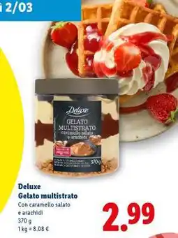 Lidl Deluxe Gelato multistrato offerta