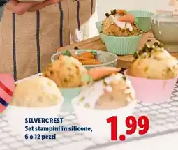 Lidl SILVERCREST Set stampini in silicone offerta