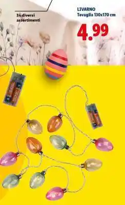 Lidl LIVARNO Tovaglia offerta