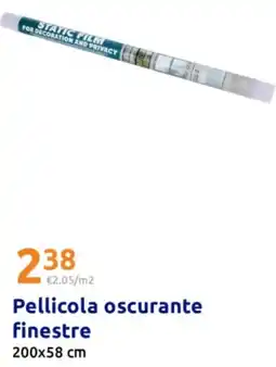 Action Pellicola oscurante finestre offerta