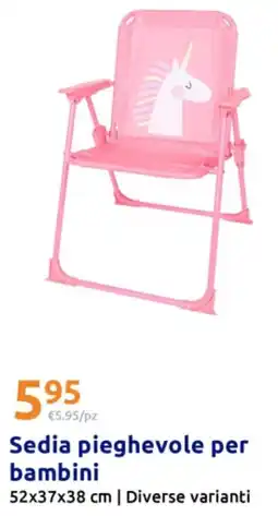 Action Sedia pieghevole per bambini diversi varianti offerta