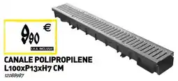 Tecnomat Canale polipropilene offerta