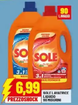 Risparmio Casa Sole lavatrice liquido offerta