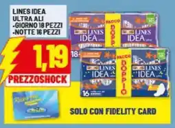 Risparmio Casa Lines idea ultra ali giorno, notte offerta