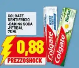 Risparmio Casa Colgate dentifricio baking soda, herbal offerta