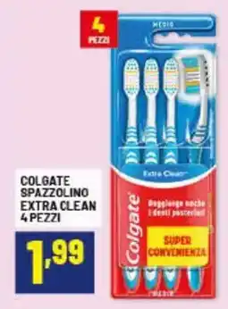 Risparmio Casa Colgate spazzolino extra clean offerta