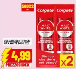 Risparmio Casa Colgate dentifricio max white offerta
