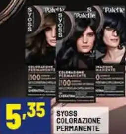 Risparmio Casa Syoss colorazione permanente offerta