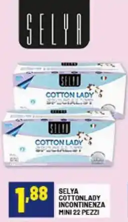 Risparmio Casa Selya cottonlady incontinenza mini offerta