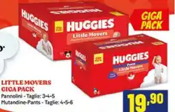 Risparmio Casa Little movers giga pack offerta