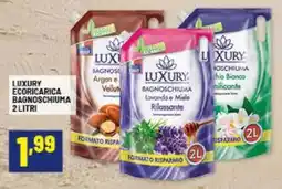 Risparmio Casa Luxury ecoricarica bagnoschiuma offerta