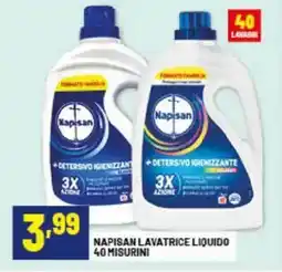Risparmio Casa Napisan lavatrice liquido offerta