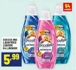 Risparmio Casa Coccolino lavatrice liquido offerta