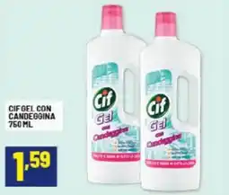 Risparmio Casa Cifgel con candeggina offerta