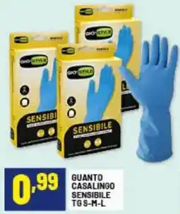 Risparmio Casa Guanto casalingo sensibile tgs-m-l offerta