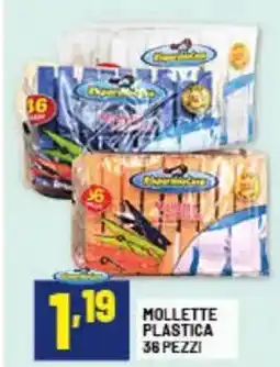 Risparmio Casa Mollette plastica offerta