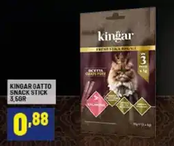 Risparmio Casa Kingar gatto snack stick offerta
