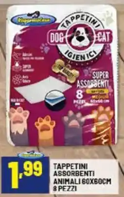 Risparmio Casa Tappetini assorbenti animali offerta