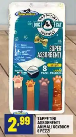 Risparmio Casa Tappetini assorbenti animali offerta