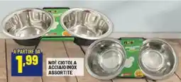 Risparmio Casa Noé ciotola acciaio inox offerta