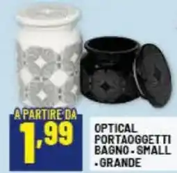 Risparmio Casa Optical portaoggetti bagno small, grande offerta